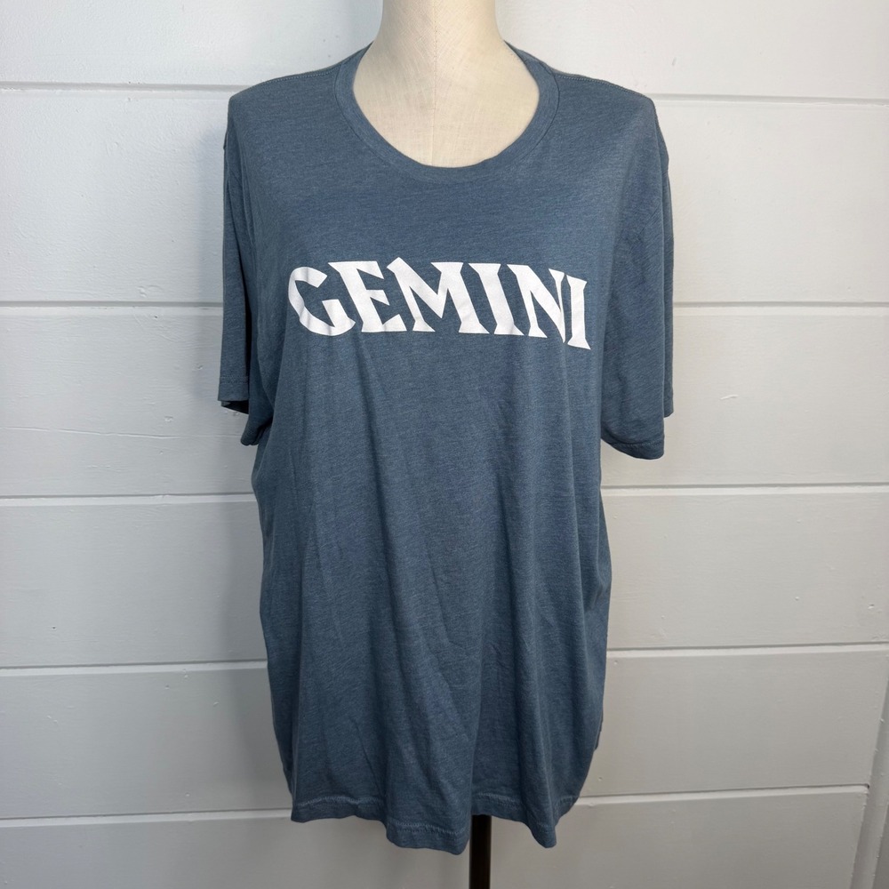 Gemini Macklemore Tour T Shirt 2018 Summer Tour Blue 2XL Unisex